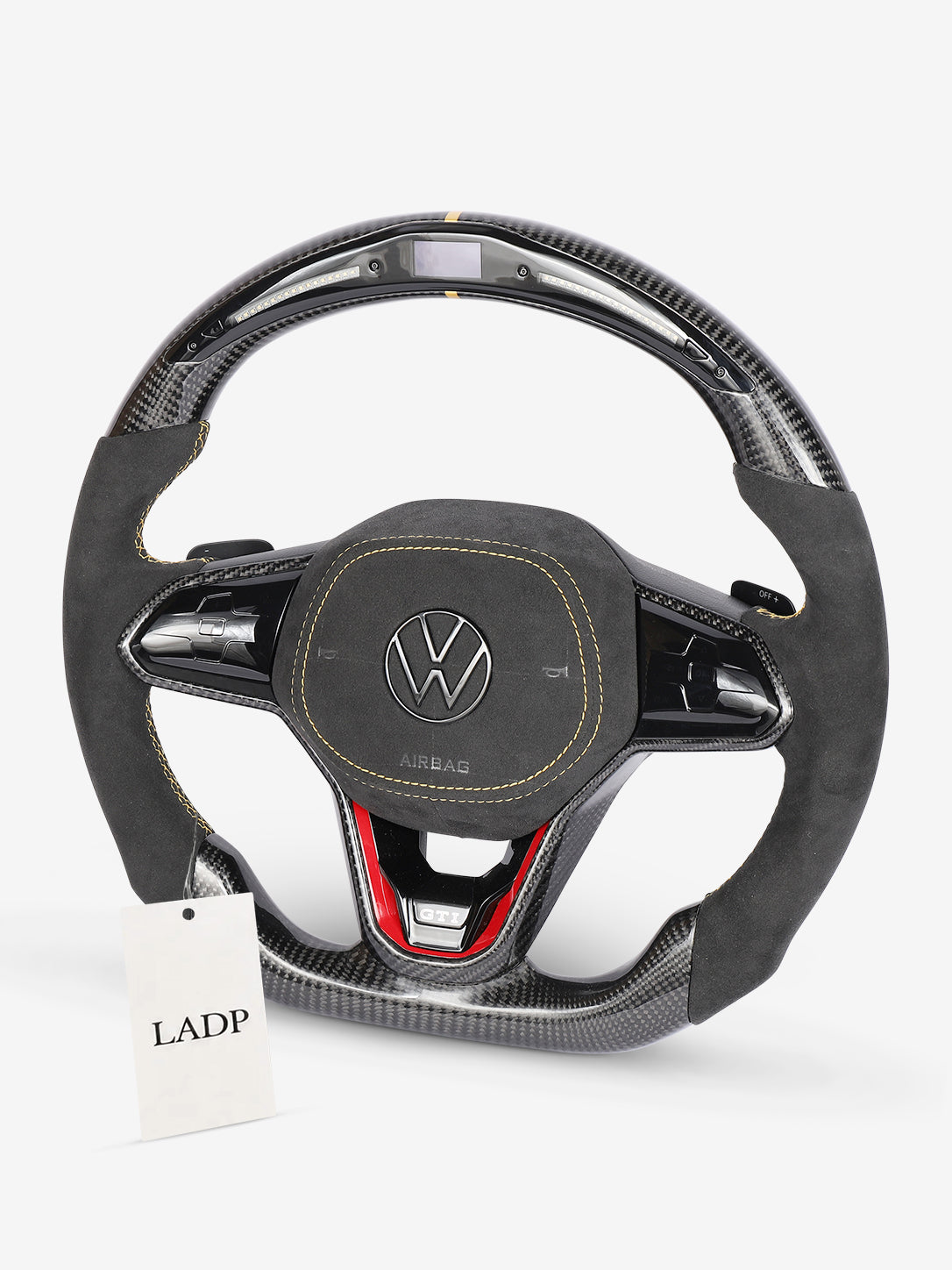 VW Golf 8 GTI / R Performance Steering Wheel | LADP Carbon Sport Steering Wheel