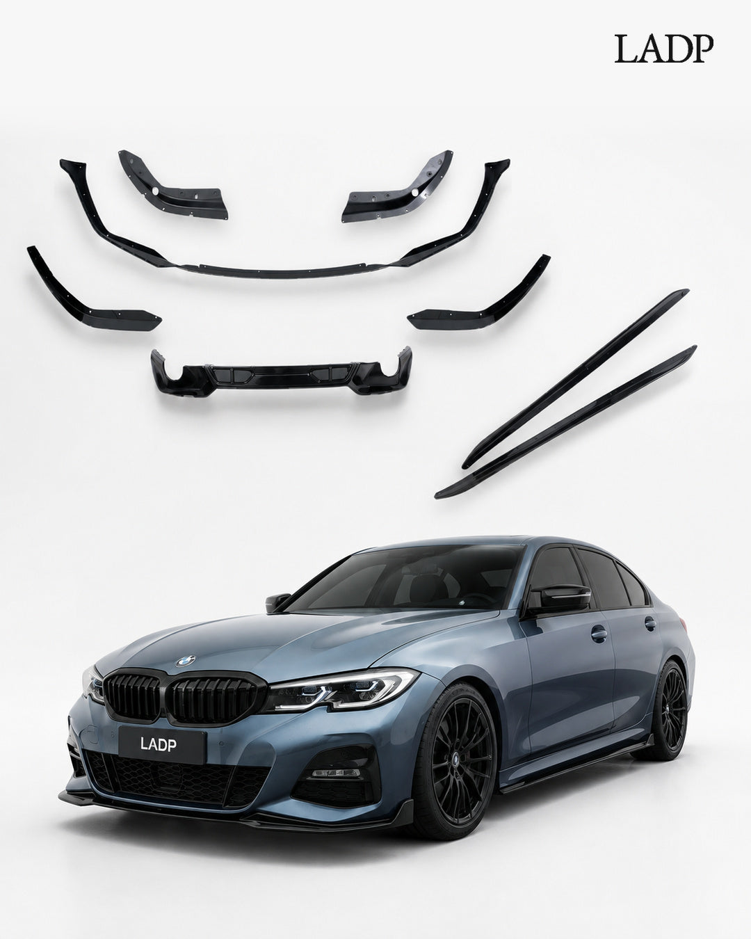BMW 3 Series G20 M Sport Full Exterior Body Kit 2018–2022 | LADP