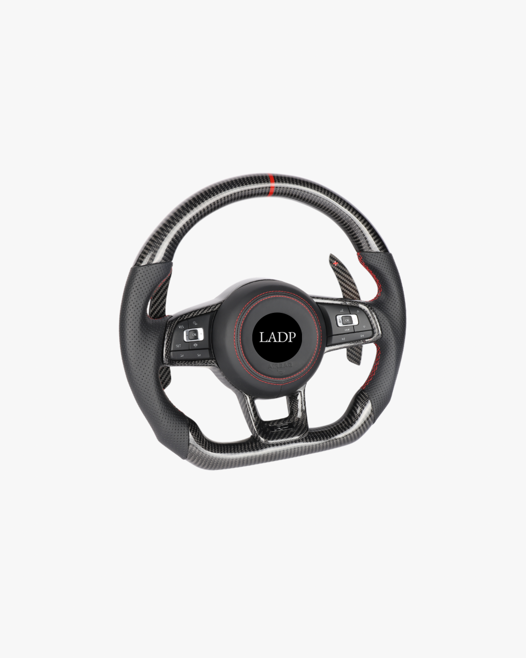 LADP Vollcarbon Lenkrad VW Golf 7 GTI R – Echtcarbon Performance Upgrade