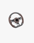 Porsche 911 991 & 718 982 Carbon Leder Lenkrad Braun – Sport Steering Wheel mit 12 Uhr Markierung
