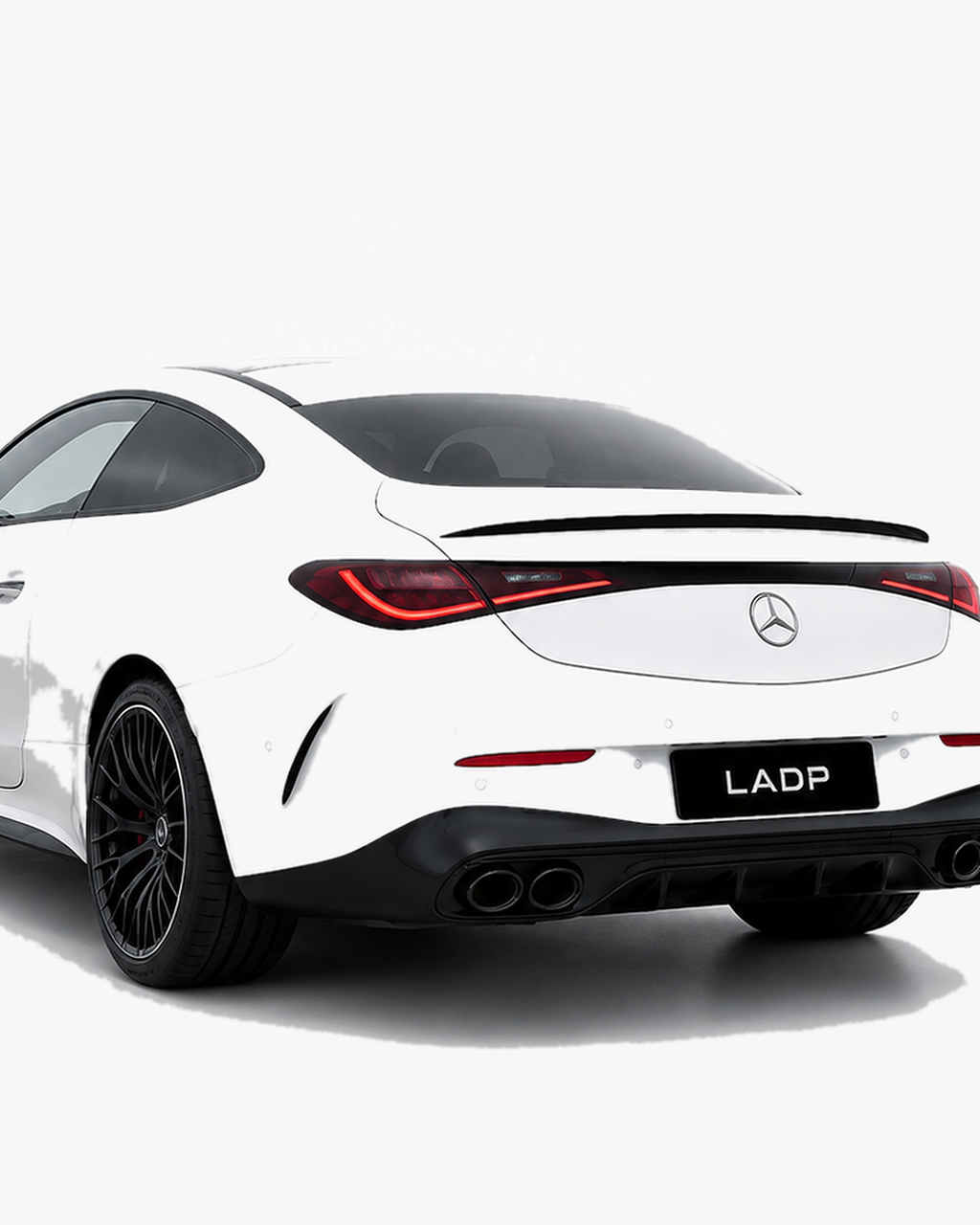 Mercedes CLE Coupé C236 Gloss Black Trunk Spoiler Lip 2023–2026 | LADP