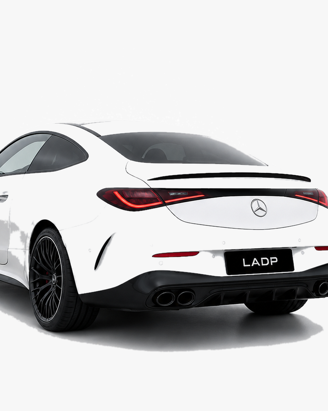 Mercedes CLE Coupé C236 Gloss Black Trunk Spoiler Lip 2023–2026 | LADP