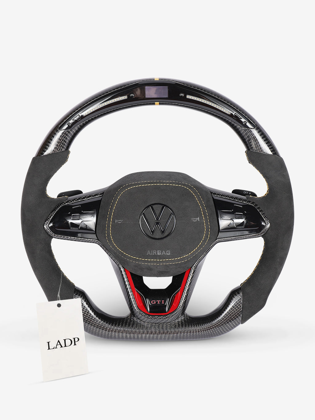VW Golf 8 GTI / R Performance Steering Wheel | LADP Carbon Sport Steering Wheel