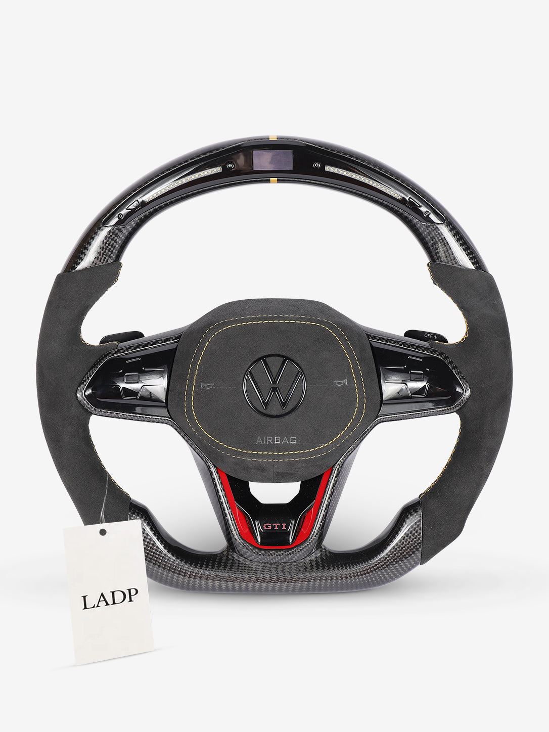 VW Golf 8 GTI / R Performance Steering Wheel | LADP Carbon Sport Steering Wheel
