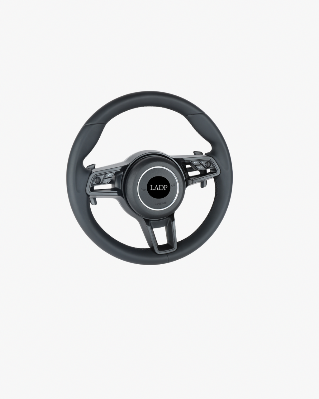 Porsche 911 991 & 718 982 Leder Lenkrad – LADP Sport Performance Steering Wheel Upgrade | All black
