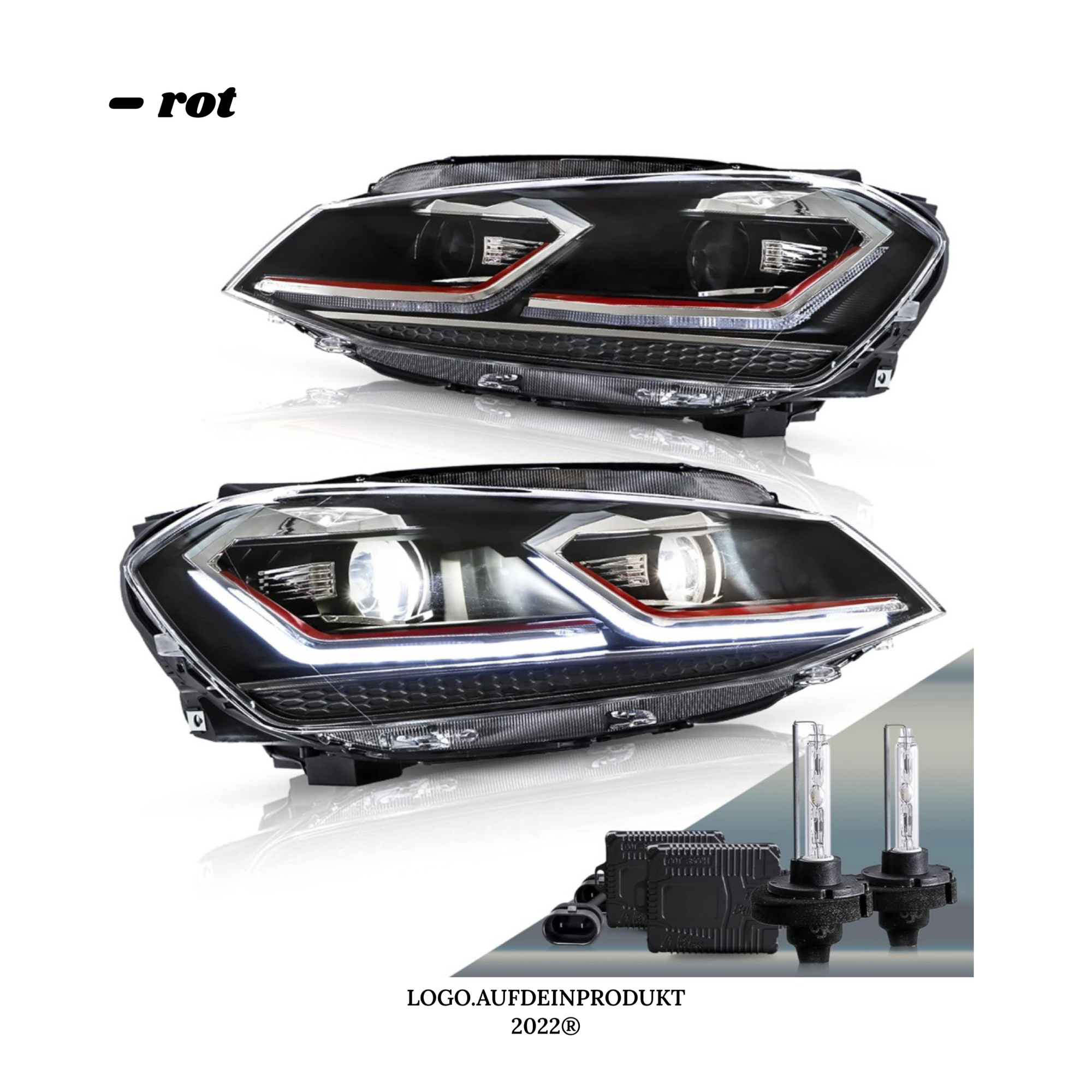 Facelift Scheinwerfer Golf 7