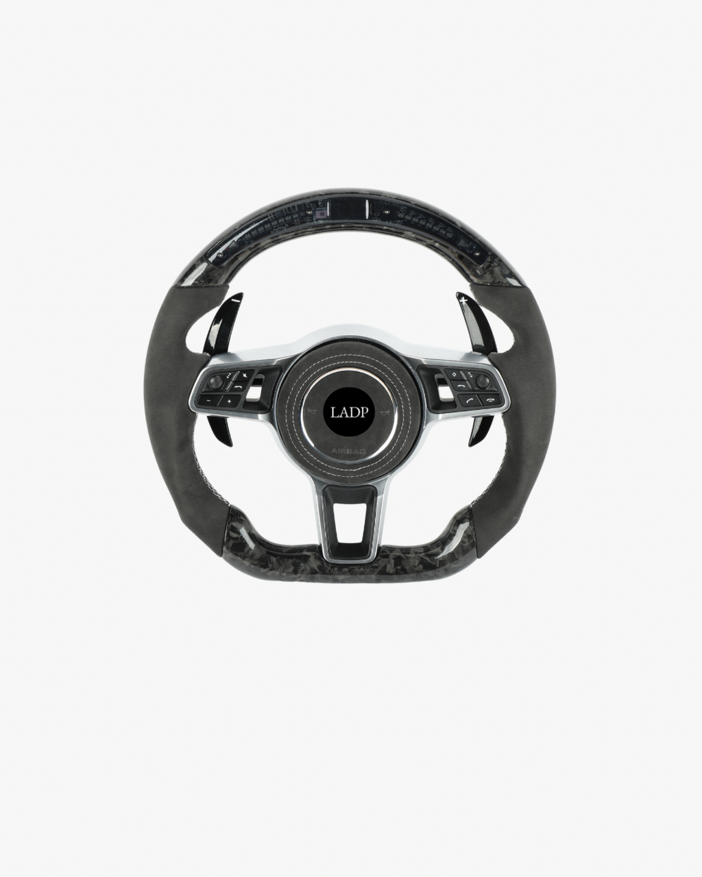 LADP Vollcarbon Forged Lenkrad mit LED-Anzeige für Porsche 911 (991) & 718 (982)