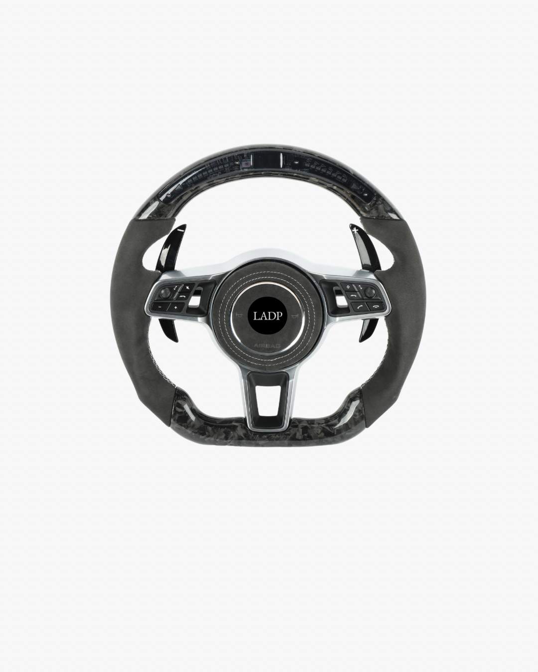 LADP Vollcarbon Forged Lenkrad mit LED-Anzeige für Porsche 911 (991) & 718 (982)