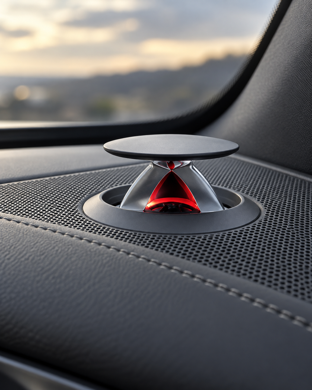 Audi Q7 & Q8 4M Motorized Lift-Up LED Tweeters with Ambient Lighting | LADP