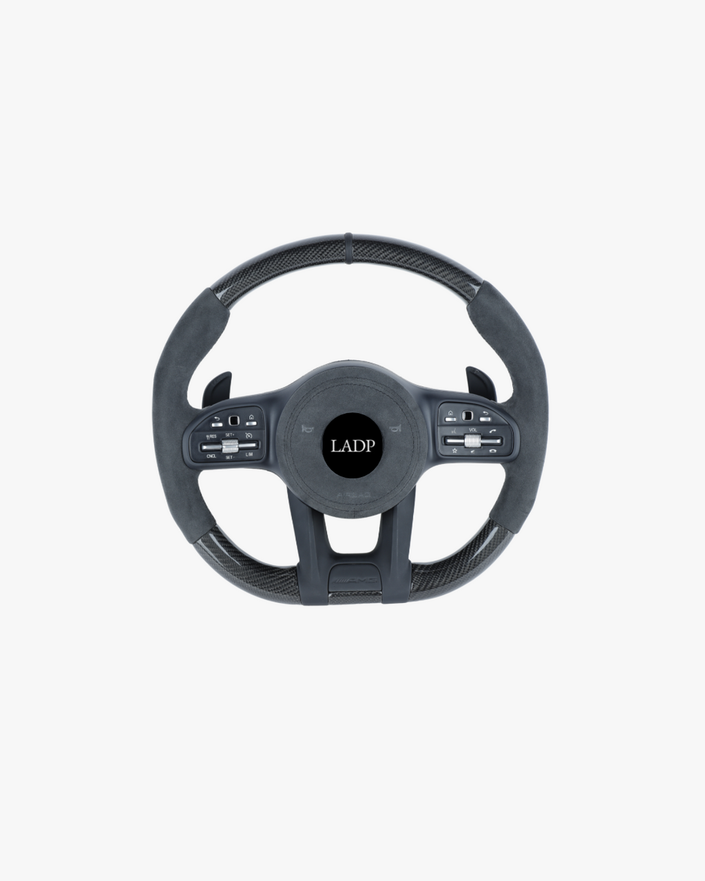 Mercedes AMG Carbon Lenkrad Matt Schwarz Alcantara – W213 W222 W205 LADP Performance Steering Wheel