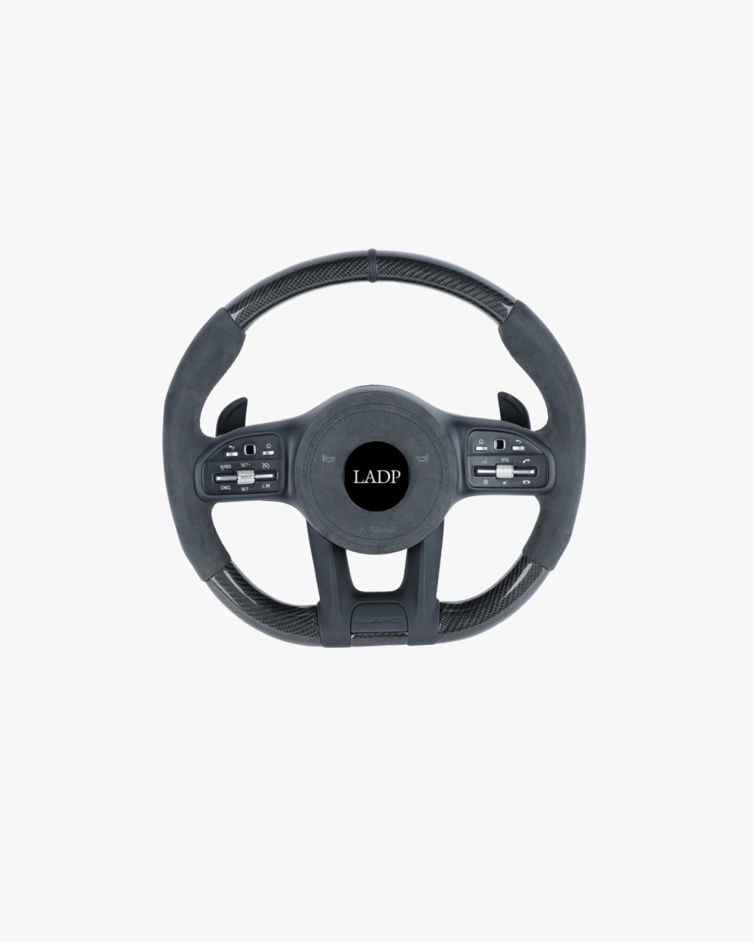 Mercedes AMG Carbon Lenkrad Matt Schwarz Alcantara – W213 W222 W205 LADP Performance Steering Wheel
