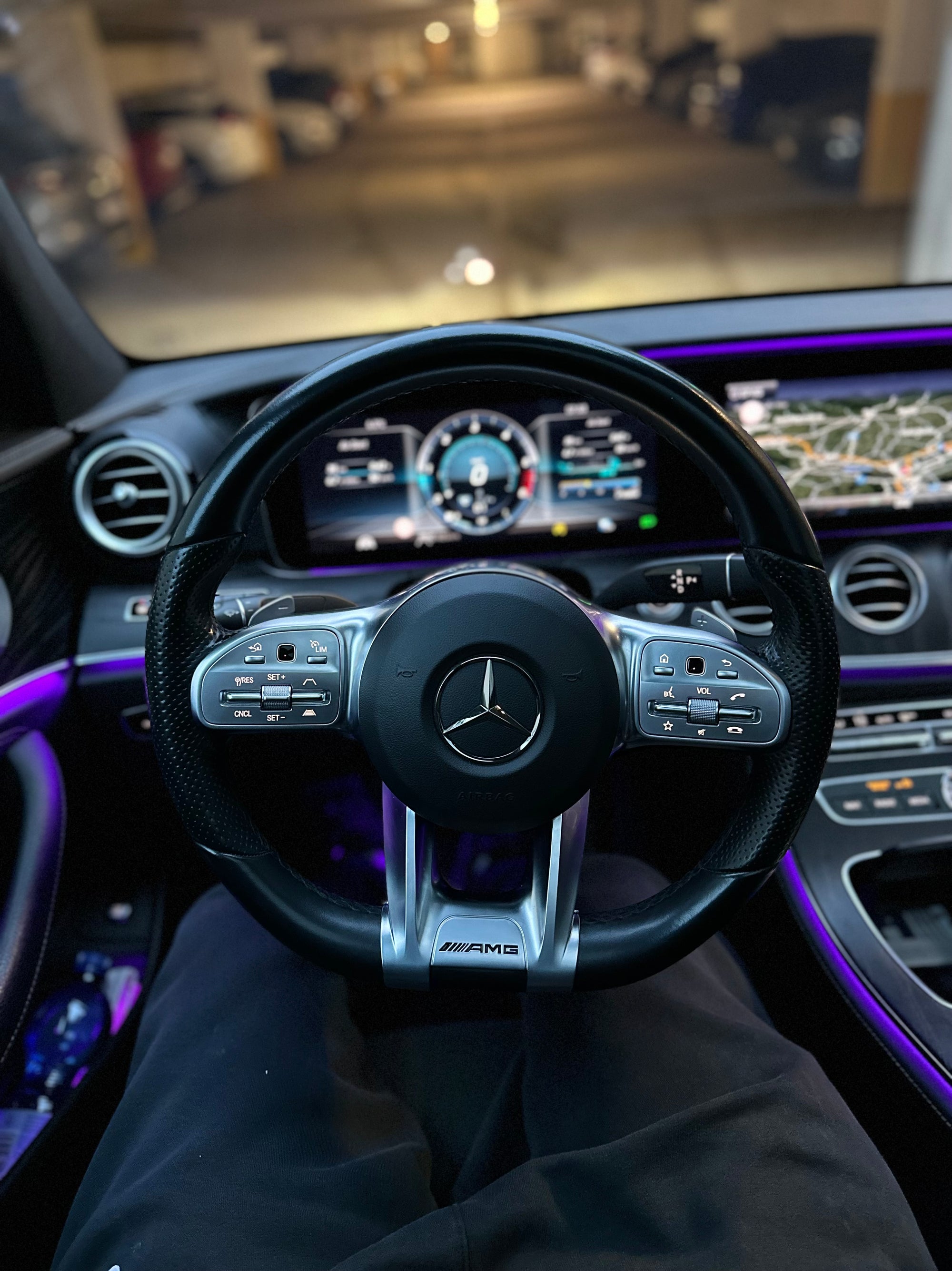 Mercedes Lenkrad Spange 2017–2024 Upgrade auf AMG Style