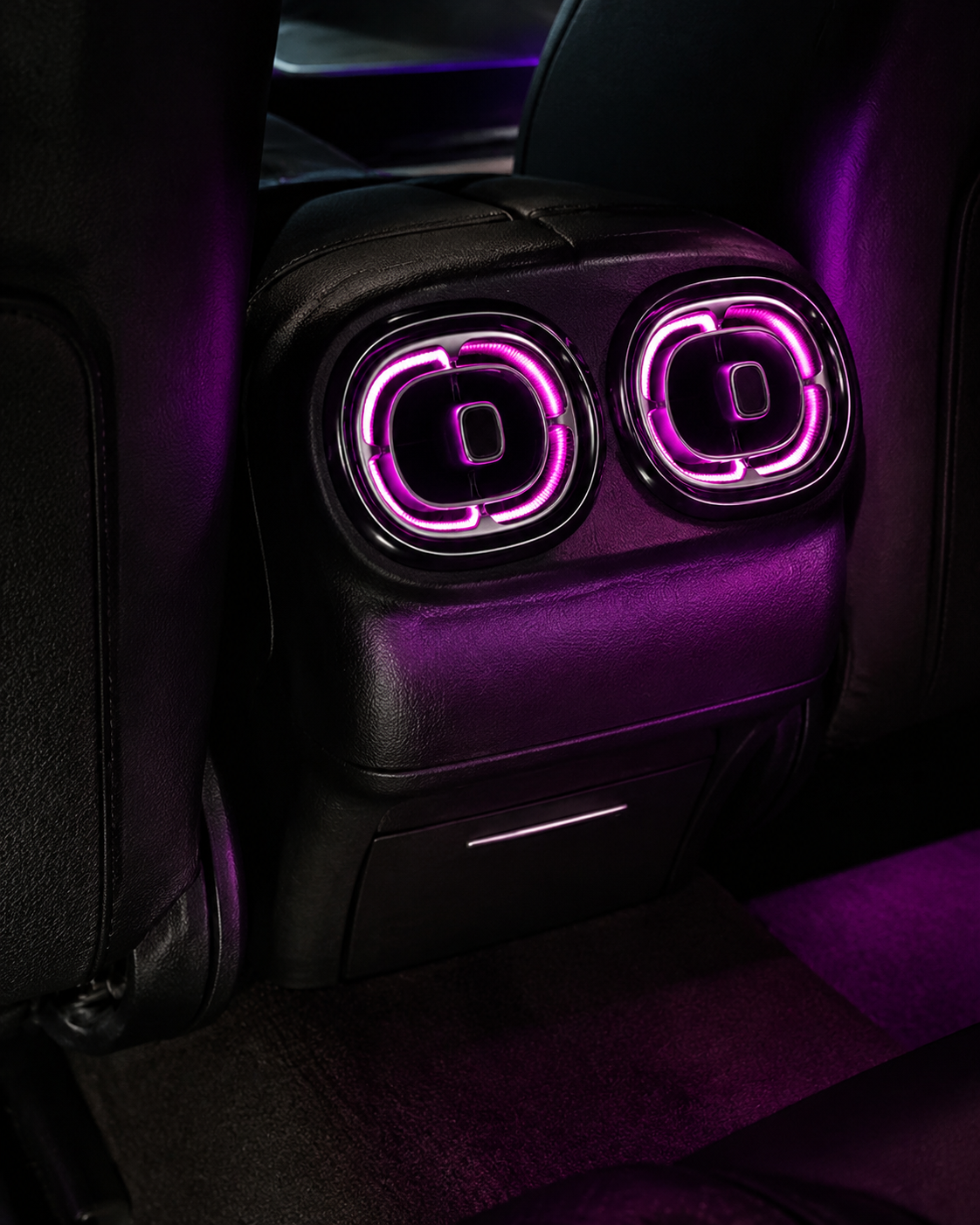 W206 & GLC X254 64-Color LED Front & Rear Air Vent Ambient Lighting | LADP