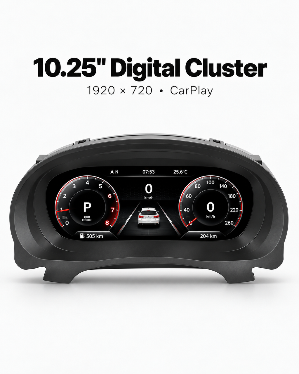 Volkswagen Golf 6 MK6 10.25-Inch Digital Instrument Cluster 2008–2014 | LADP
