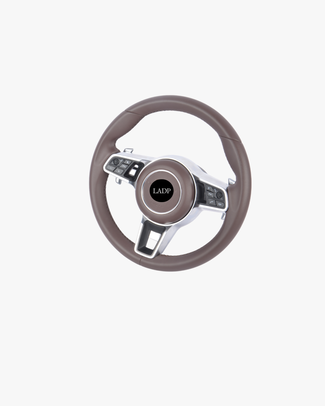 Exklusives Porsche 911 991 & 718 982 Lederlenkrad in Braun – LADP Interior Upgrade