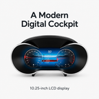 Mercedes-Benz ML/GLE W166, GL/GLS X166 & G-Class W463 10.25″ Digital Instrument Cluster with CarPlay & Android Auto | LADP