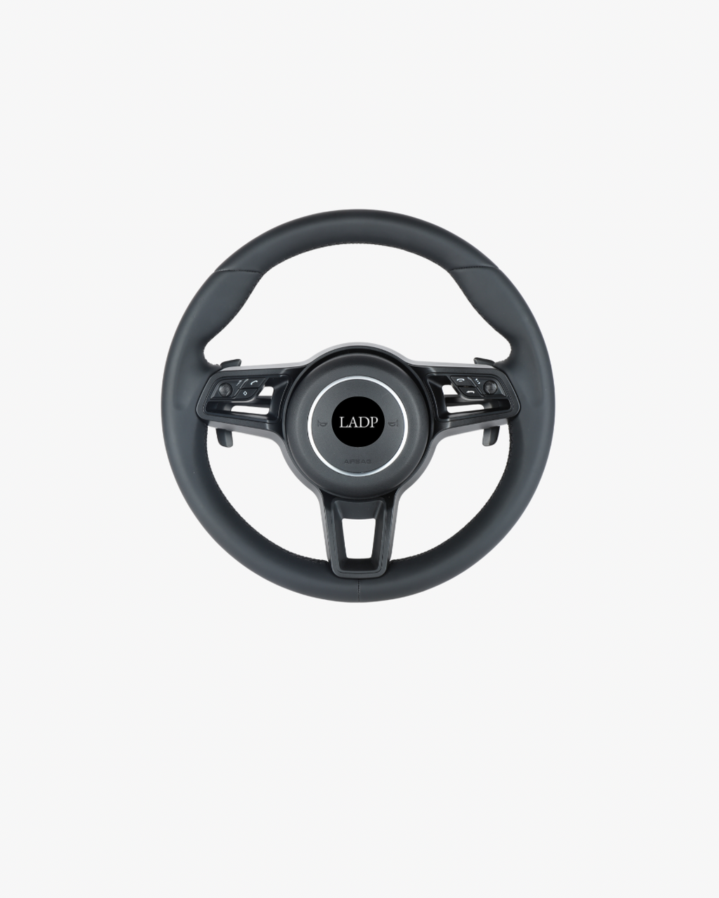 Porsche 911 991 & 718 982 Leder Lenkrad – LADP Sport Performance Steering Wheel Upgrade | All black