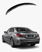 Mercedes C-Class W205 Gloss Black Trunk Spoiler Lip 2014–2020 | LADP