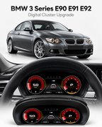 BMW 3 Series E90 E91 E92 11-Inch Digital Instrument Cluster with Wireless CarPlay & Android Auto 2005–2012 | LADP