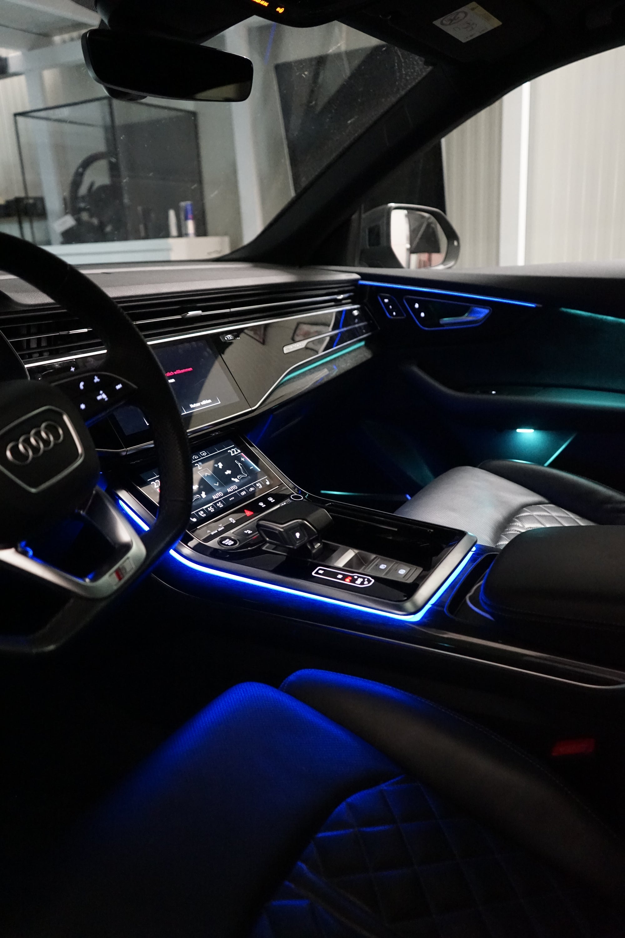 Audi Q8 30-Color LED Ambient Lighting Kit with MMI & App Control 2019–2023 | LADP