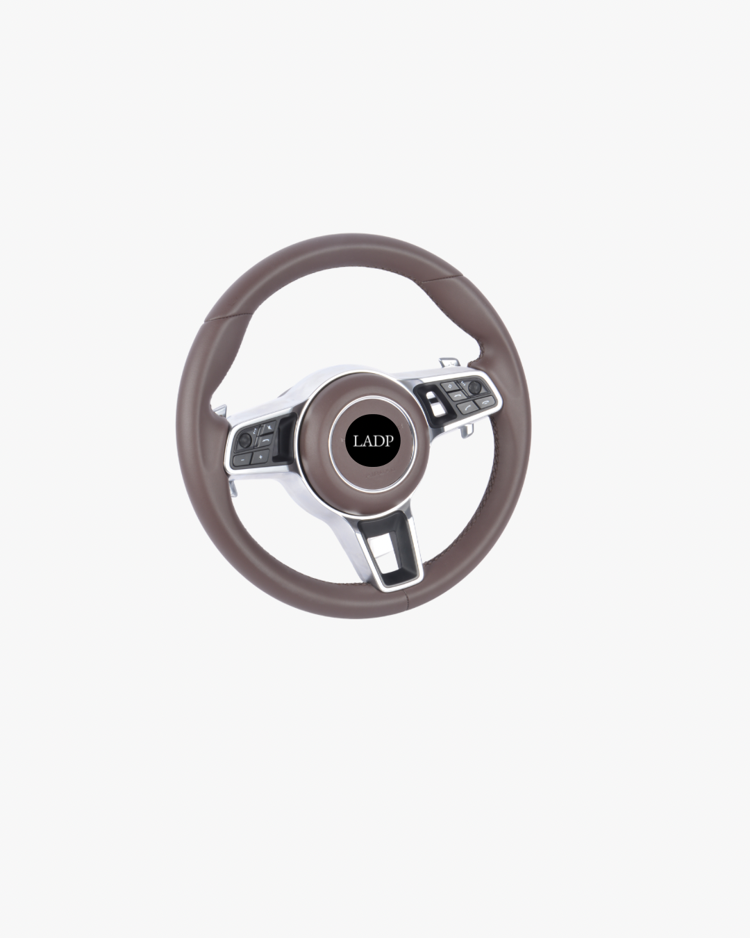 Exklusives Porsche 911 991 & 718 982 Lederlenkrad in Braun – LADP Interior Upgrade