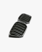 LADP LED Sports Double Bar High Gloss Black Grille for BMW X3 G01 X4 G02 LCI from 08/2021