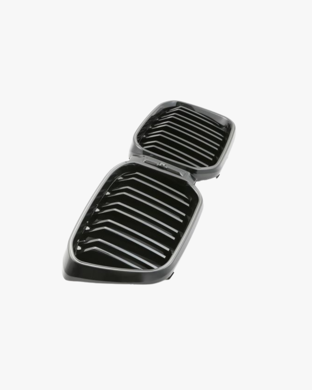 LADP LED Sports Double Bar High Gloss Black Grille for BMW X3 G01 X4 G02 LCI from 08/2021