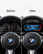 BMW F30 F31 F32 Digital Instrument Cluster with CarPlay 2013–2019 – Without HUD | LADP