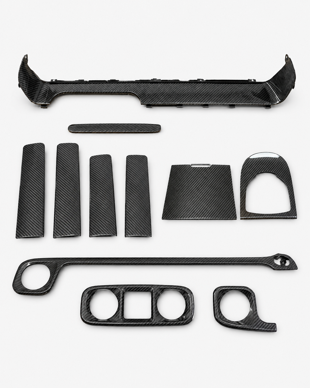 Mercedes G-Class W464 Dry Carbon Fiber Interior Trim Kit 2019+ | LADP