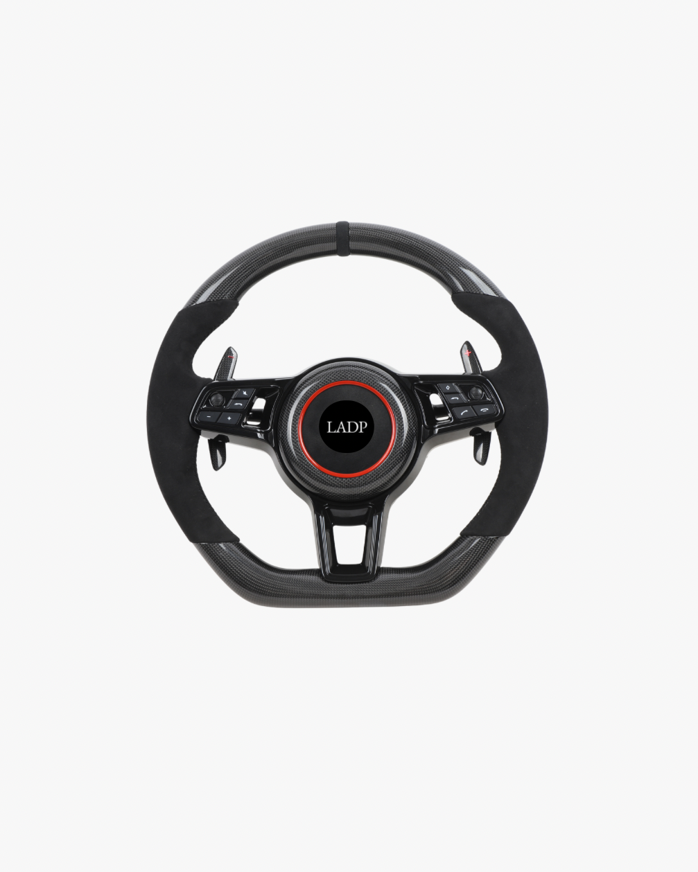 Porsche Carbon Sportlenkrad Alcantara – LED Anzeige – passend für 911 (991.2 / 992) – Performance Design