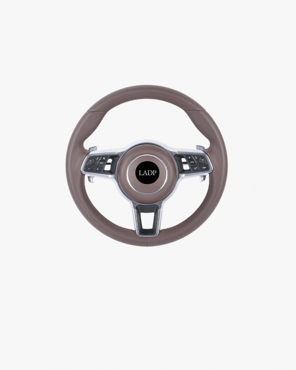 Exklusives Porsche 911 991 & 718 982 Lederlenkrad in Braun – LADP Interior Upgrade