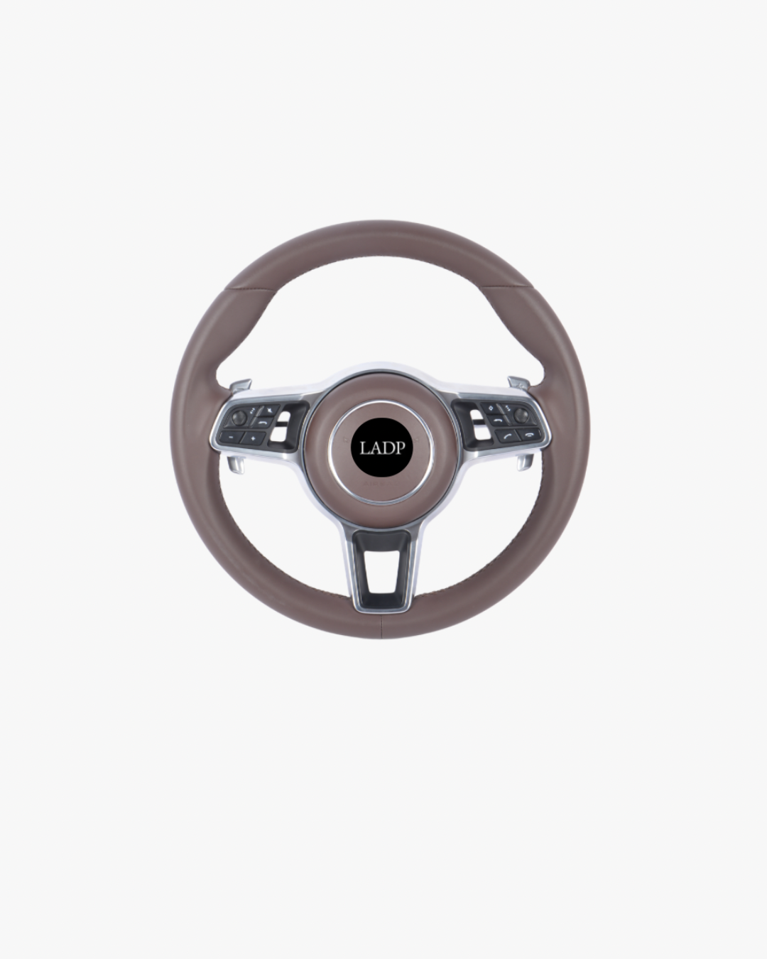Exklusives Porsche 911 991 & 718 982 Lederlenkrad in Braun – LADP Interior Upgrade