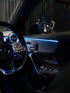 Mercedes A-Class W177 & CLA W118 64-Color Interior Ambient Lighting Set LHD – Plug & Play | LADP