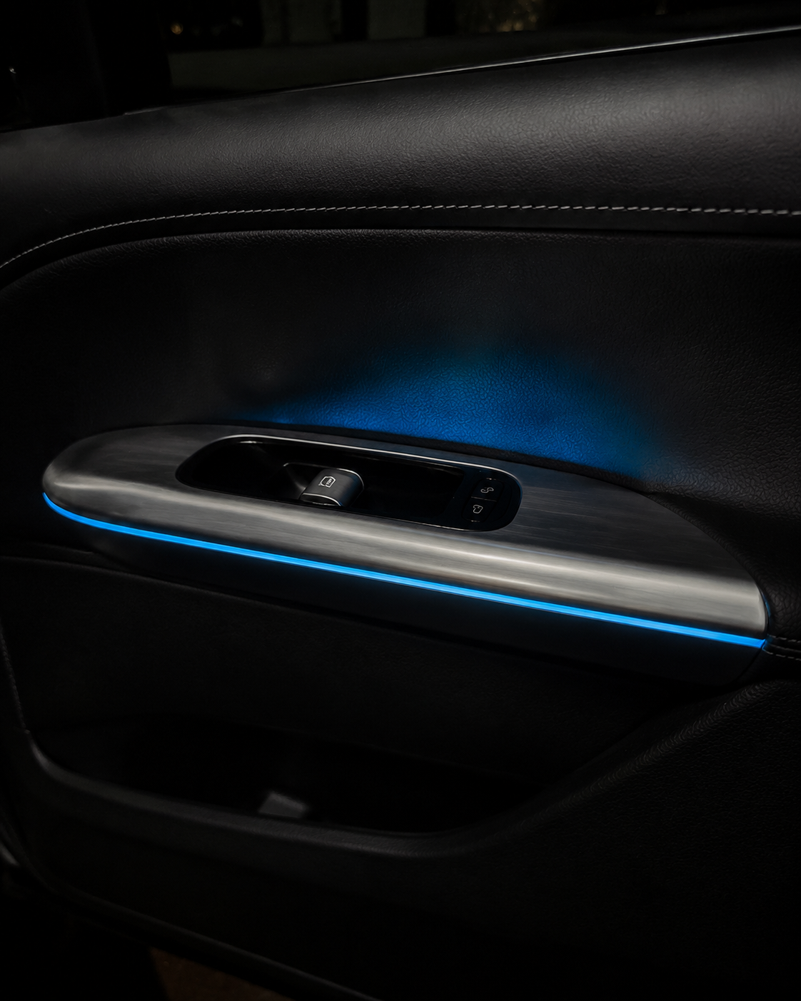 W206 & GLC X254 64-Color LED 4-Door Armrest Ambient Lighting | LADP