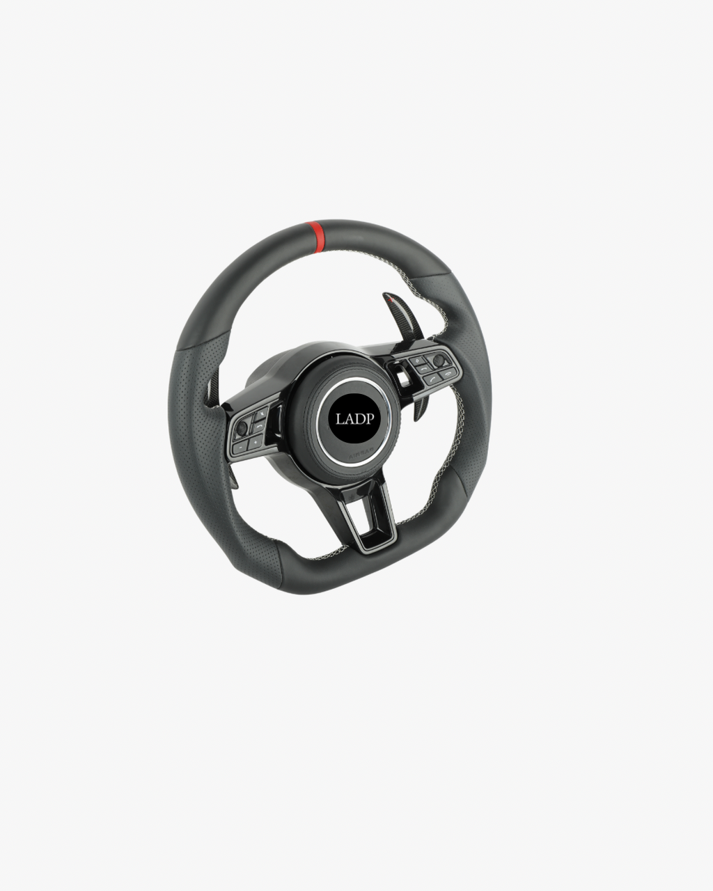 LADP Porsche 911 991 & 718 982 Sportlenkrad mit Carbon & 12-Uhr-Markierung – LADP Performance Upgrade