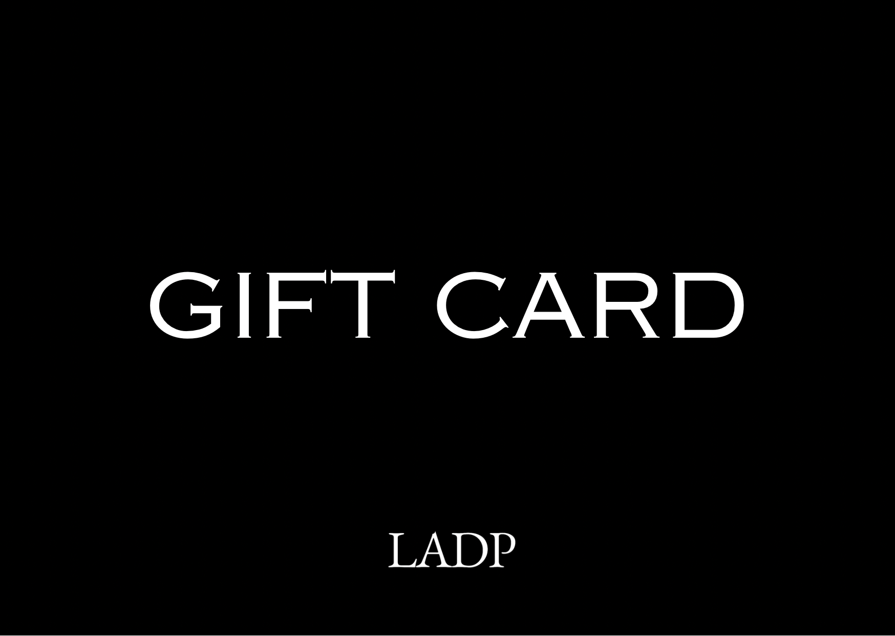 LADP GIFTCARD