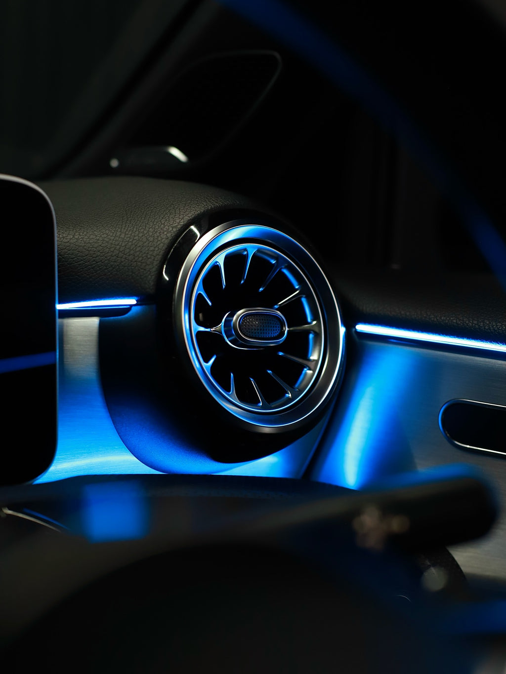 Mercedes A-Class W177 & CLA W118 64-Color Interior Ambient Lighting Set LHD – Plug & Play | LADP