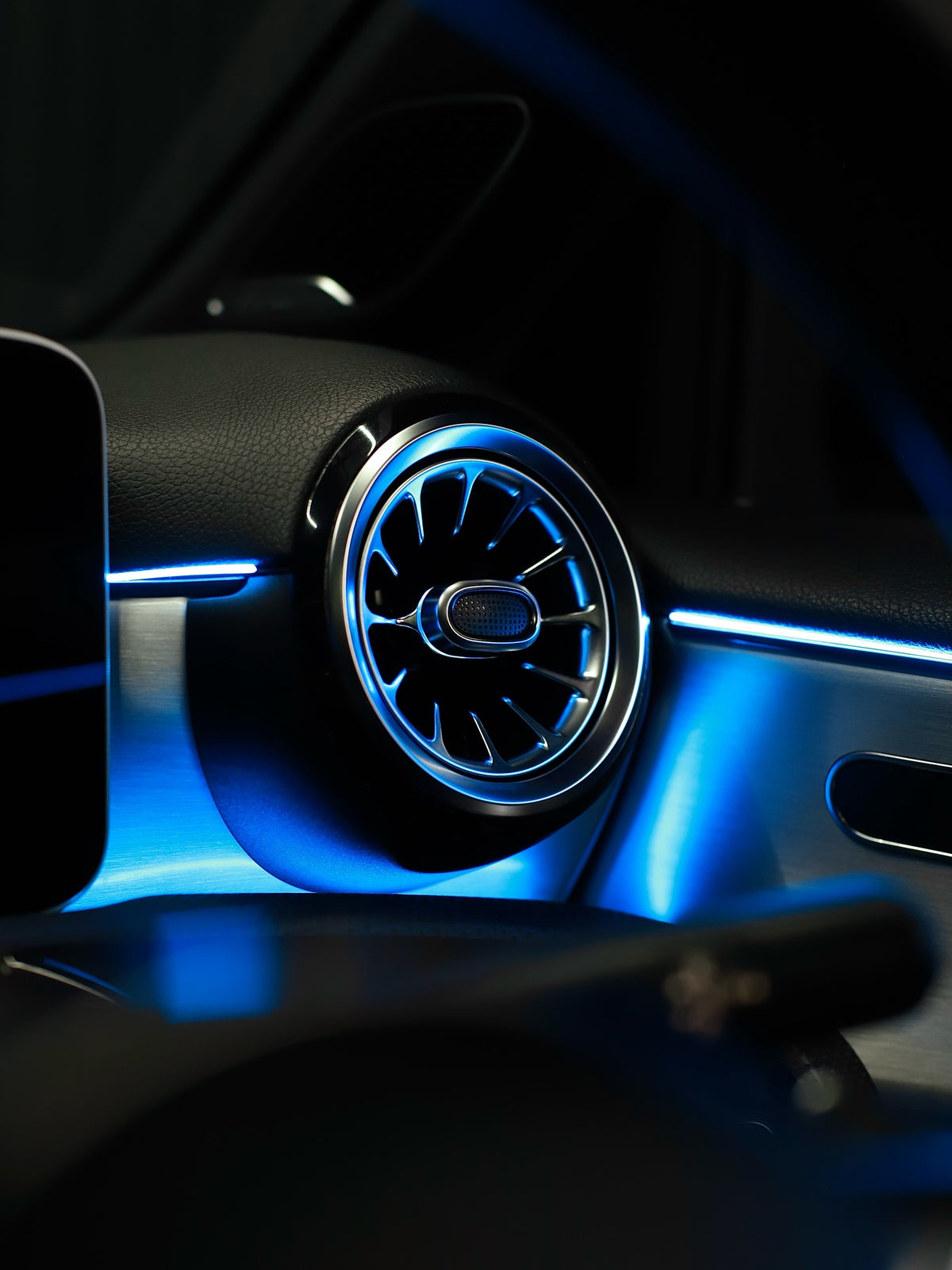 Mercedes A-Class W177 & CLA W118 64-Color Interior Ambient Lighting Set LHD – Plug & Play | LADP