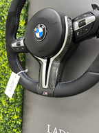 BMW E-Series & F-Series M-Style Flat-Bottom Performance Steering Wheel | LADP