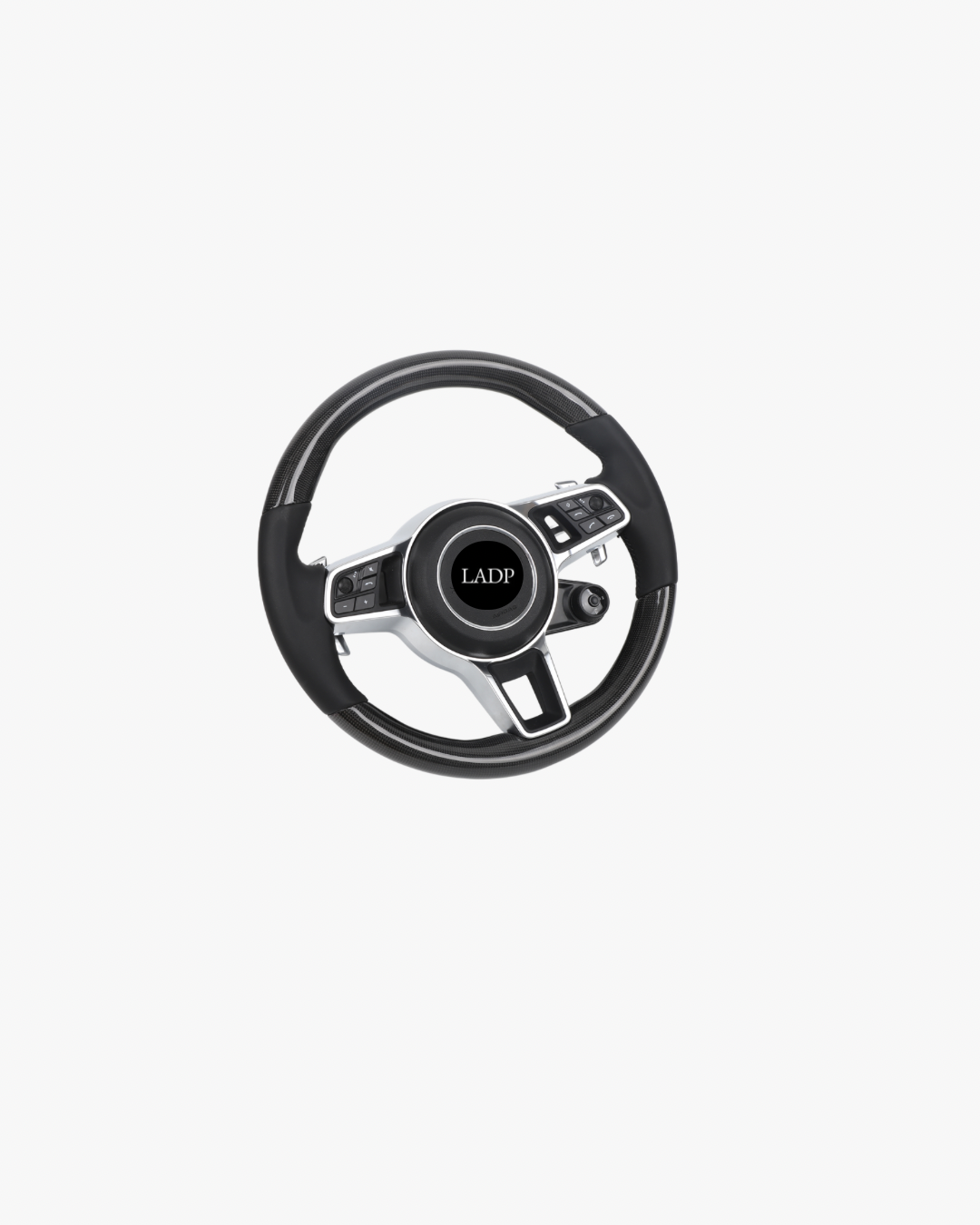 Porsche 911 991 & 718 982 Carbon Sportlenkrad Schwarz – LADP Performance mit Drive Mode Selector