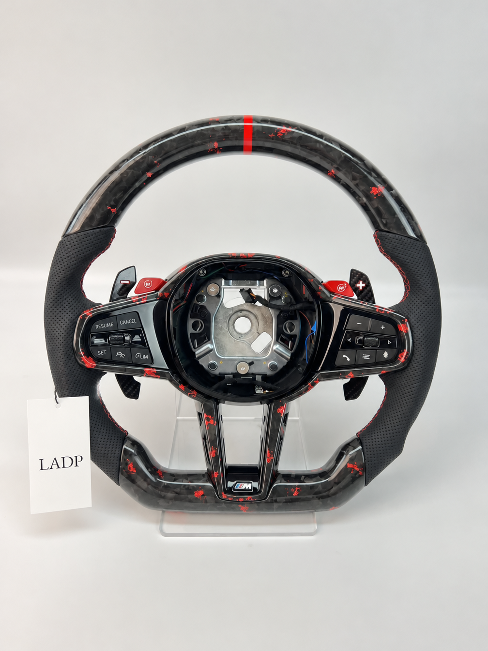 BMW G20 G21 G22 G23 G26 LCI Facelift Carbon Lenkrad Rot Forged Carbon | LADP
