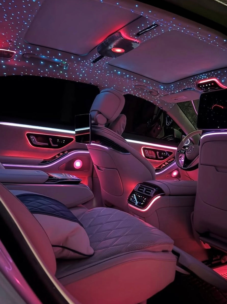 Mercedes S-Class W223 Illuminated Roof Speaker Cover Set 2021–2026 | LADP