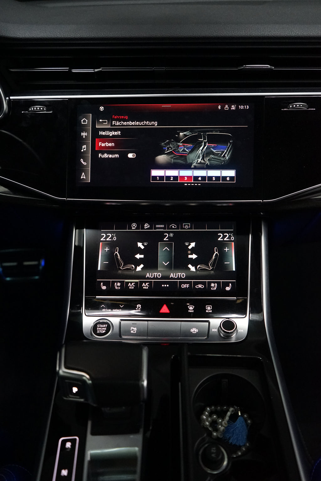 Audi Q8 30-Color LED Ambient Lighting Kit with MMI & App Control 2019–2023 | LADP