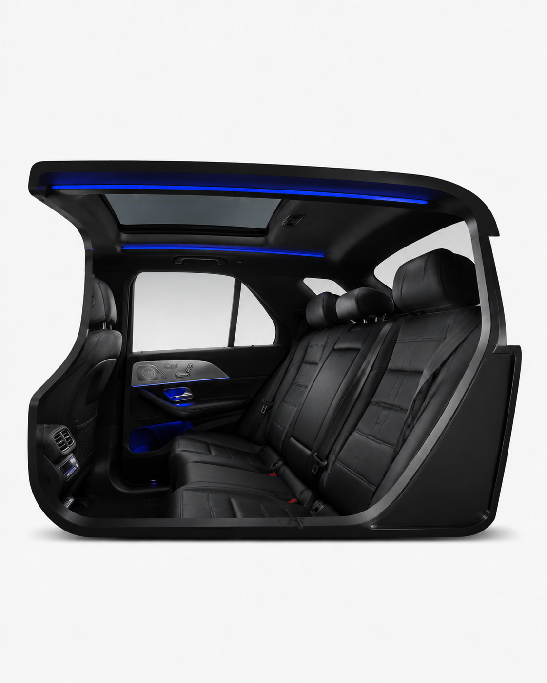 GLE GLS W167 X167 64-bojna LED panoramska ambijentalna rasvjeta krova (2018–2025)