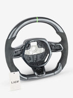 Lamborghini Huracán Carbon Steering Wheel Shell | Gloss Carbon with Alcantara Grips | LADP