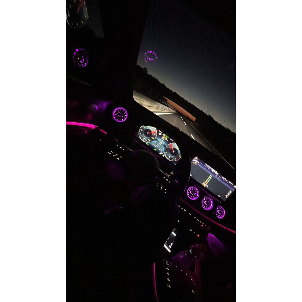 Lüftungsdüsen Beleuchtet Mercedes