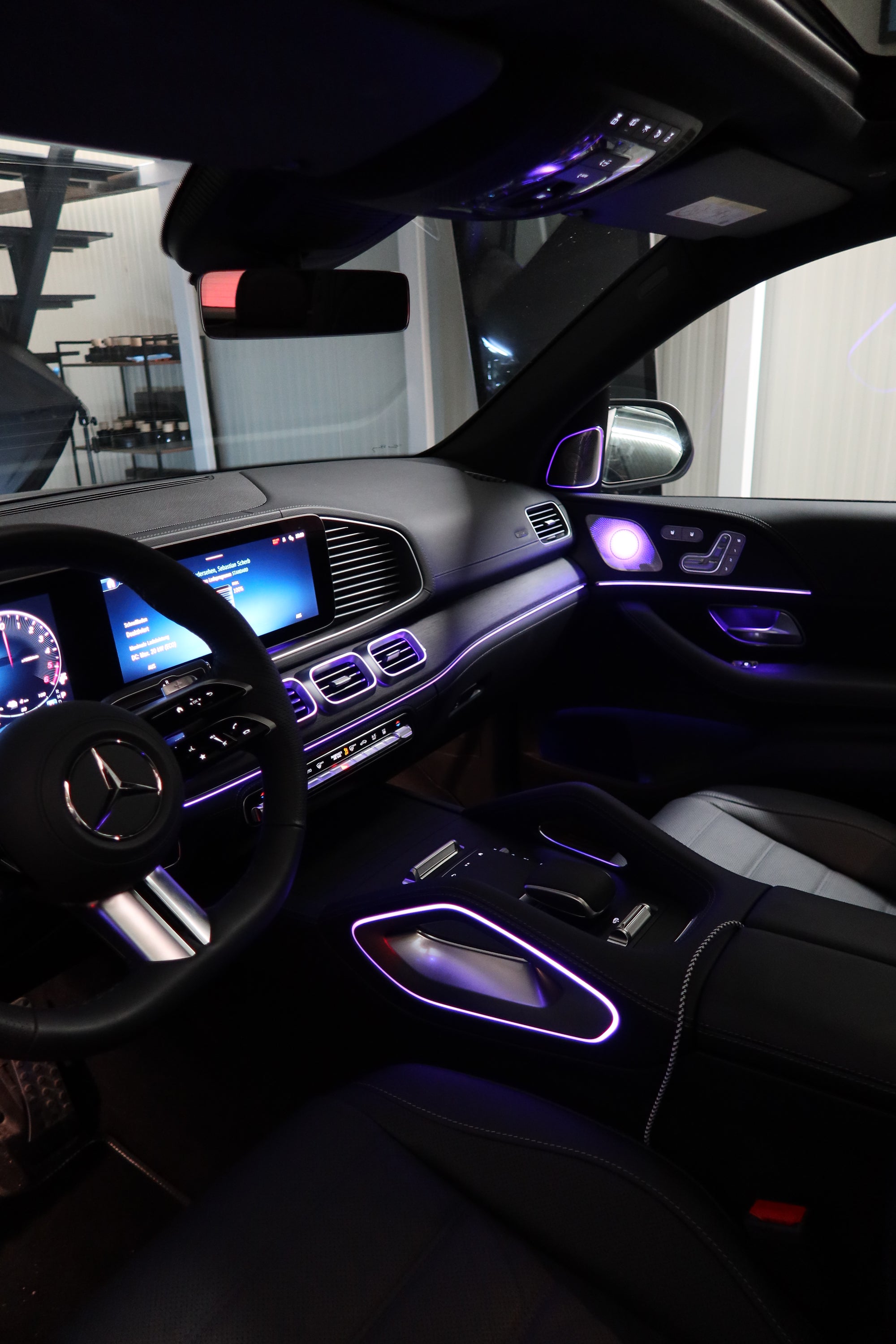Mercedes Benz GLE | GLS | W167 Burmester tweeter covers Ambiente 64 colors
