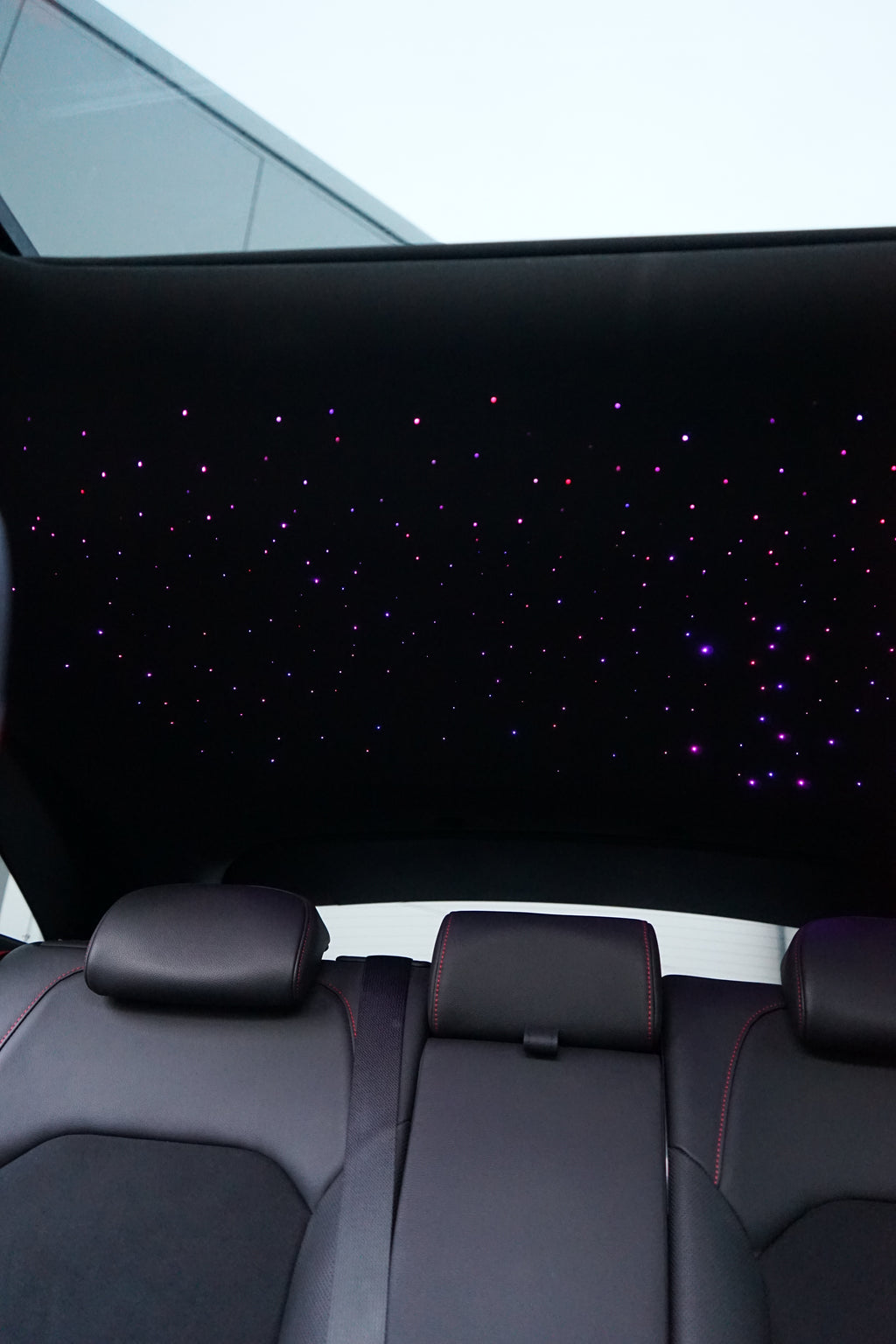 Sternenhimmel Premium Nachrüstung Auto inkl Einbau in Österreich Luxus Dachhimmel Umbau