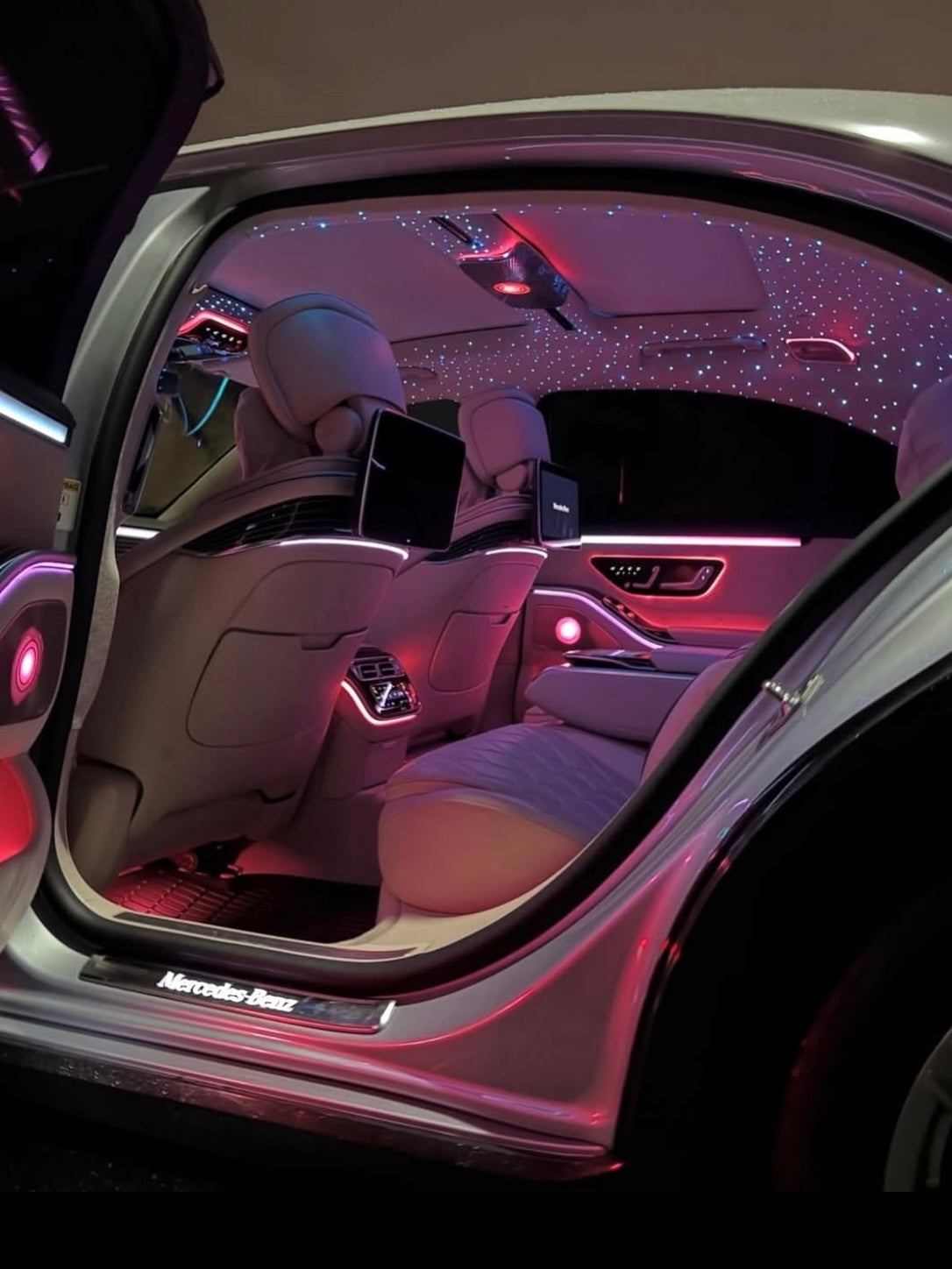 Mercedes S-Class W223 Illuminated Roof Speaker Cover Set 2021–2026 | LADP