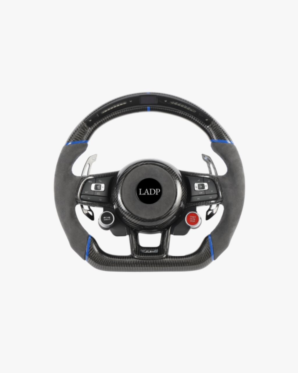 VW LED Digital Lenkrad Carbon Alcantara – Premium Umbau